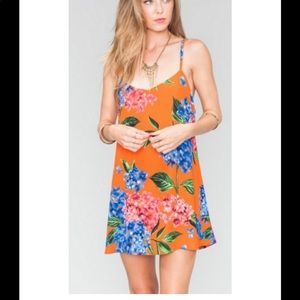 show me your mumu criss cross apple sauce dress XS